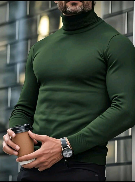 Jersey Cuello Alto Básico Esencial - Varios Colores