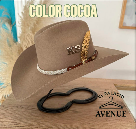 Sombrero Vaquero Personalizado con Iniciales - Estilo Western
